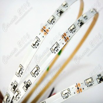 Светодиодная лента бокового свечения LP SMD (12в, холодный белый, SMD335, 8 мм, 600 светодиодов, 1 м/5м в катушке) Цена за 1 метр