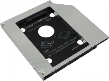Адаптер HDD/SSD (optibay) Espada <SS95> SATA HDD для установки в SATA отсек оптического привода ноутбука Slim