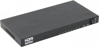 Разветвитель видеосигнала Orient <HSP0108H> HDMI Splitter (1in -> 8out) + б.п.