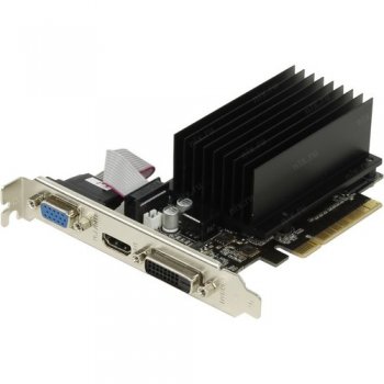 Видеокарта 2048 Мб <PCI-E> DDR-3 Palit <GeForce GT710> (RTL) D-Sub+DVI+HDMI
