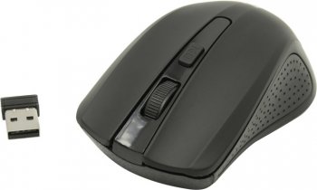 Мышь беспроводная Defender Accura Wireless Optical Mouse <MM-935 Black> (RTL) USB3btn+Roll <52935>