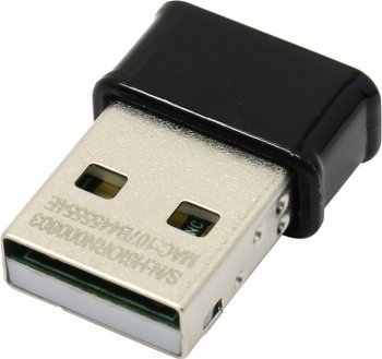 Адаптер беспроводной связи ASUS <USB-AC53> Nano Wireless USB Adapter (802.11a/b/g/n/ac, 867Mbps)