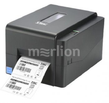 Термотрансферный принтер печати этикеток TSC TE300 стационарный черный