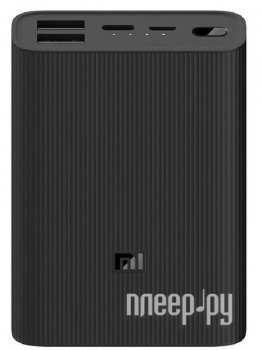 Портативный аккумулятор Xiaomi Mi Power Bank 3 Ultra Compact 10000mAh Black PB1022ZM/BHR4412GL