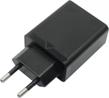 Зарядка USB-устройств Vention <FABB0-EU> USB (Вх. AC100-240V, Вых.DC5/9/12V, 18W, USB)