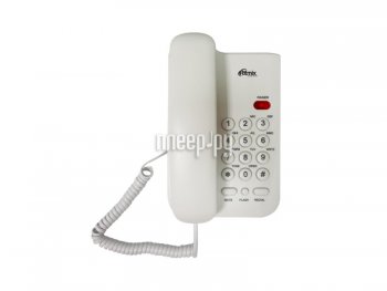 Стационарный телефон Ritmix RT-311 White