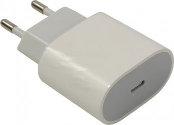 Зарядка USB-устройств Defender UPC-31 <83671> USB (Вх. AC100-240V, Вых. DC5V/9V/12V, 20W, USB-C, кабель Lightning)