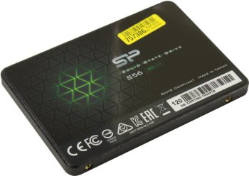 Твердотельный накопитель (SSD) [NEW] SSD 120 Gb SATA 6Gb/s Silicon Power Slim S56 <SP120GBSS3S56B25> 2.5" TLC
